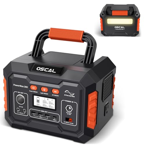 OSCAL Portable Power Station PowerMax 300