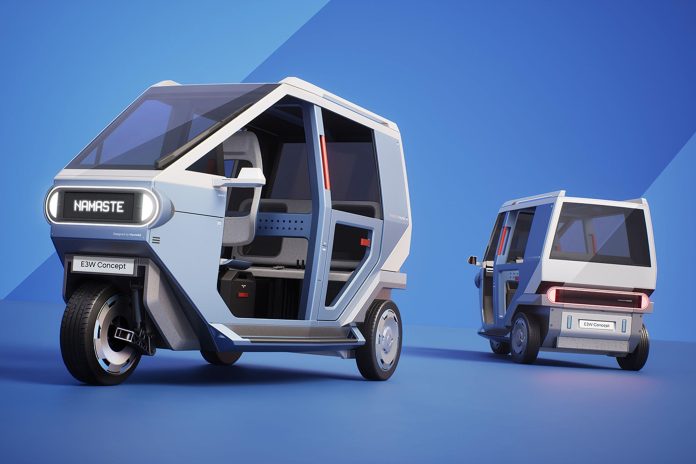 Hyundai Motors three-wheeler designs