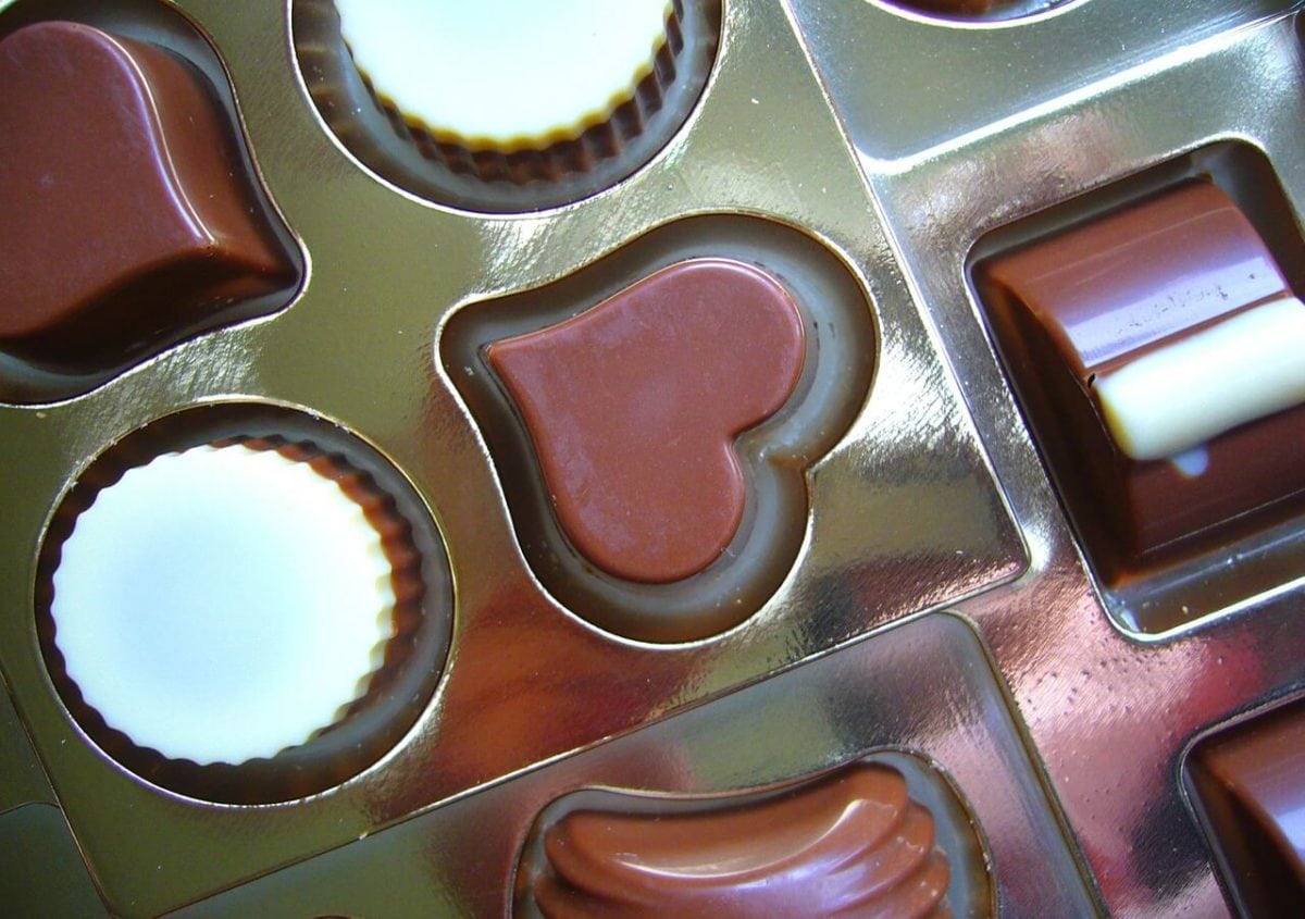 Valentine chocolates