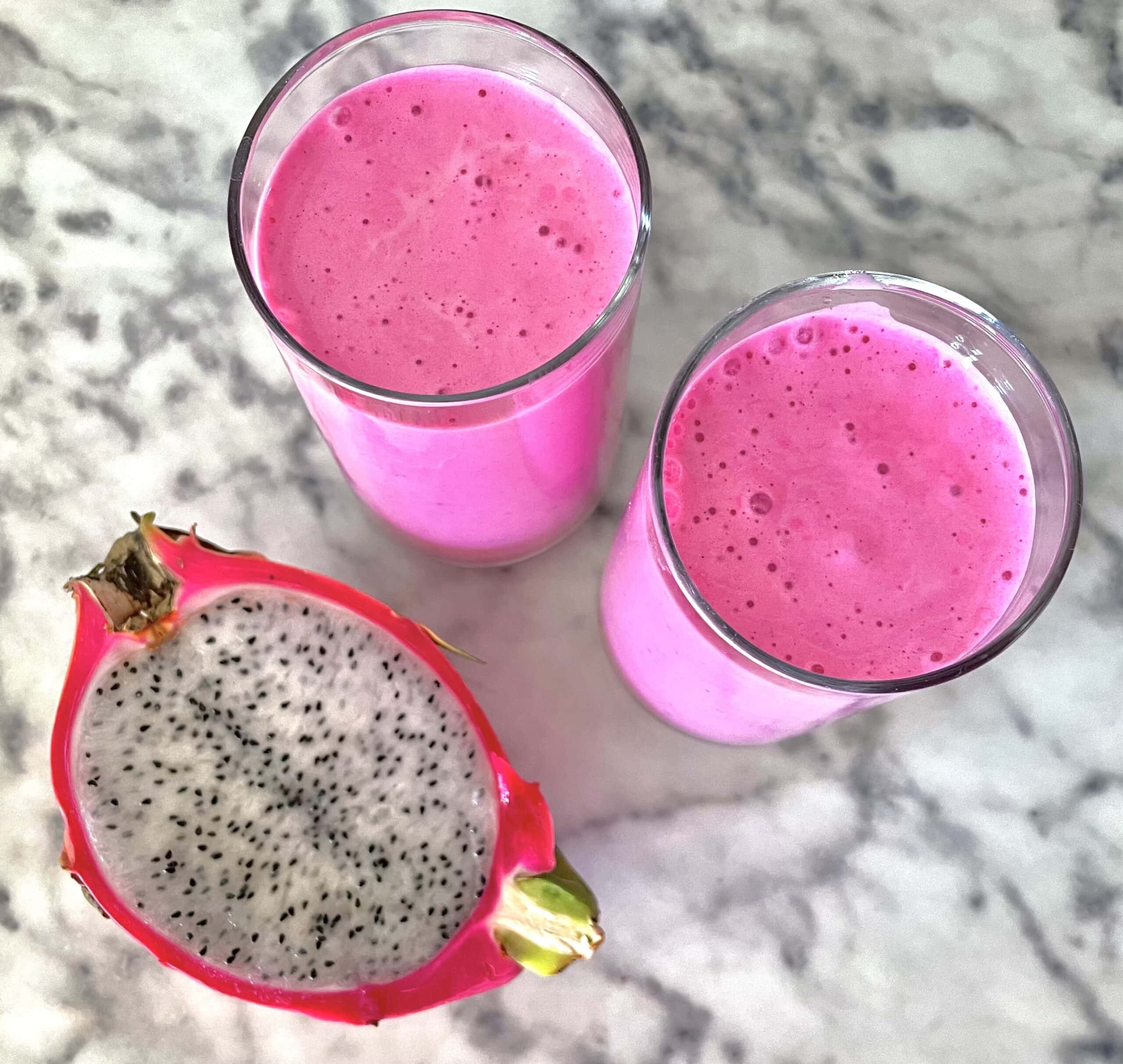 dragon fruit protein smoothie