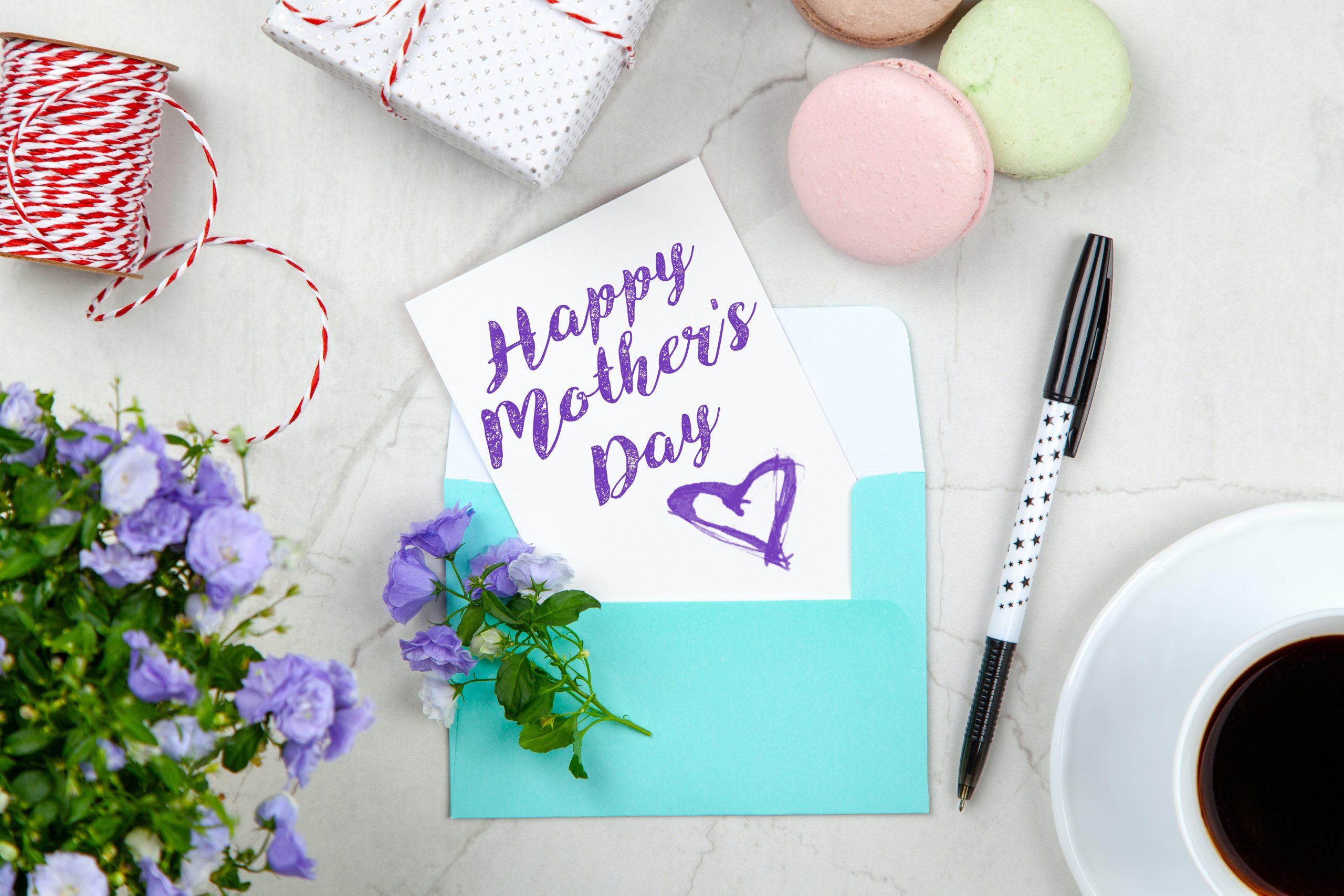 mother's day card and gifts