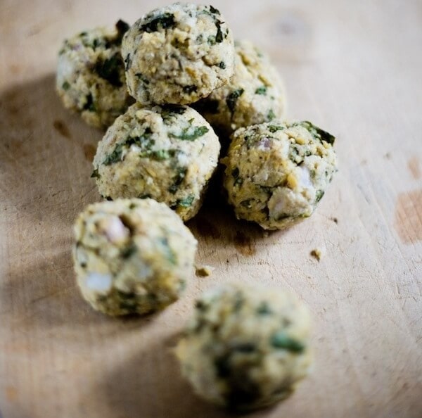 Vegan Baked Falafel Recipe