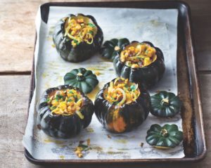 Walnut Stuffed Squash