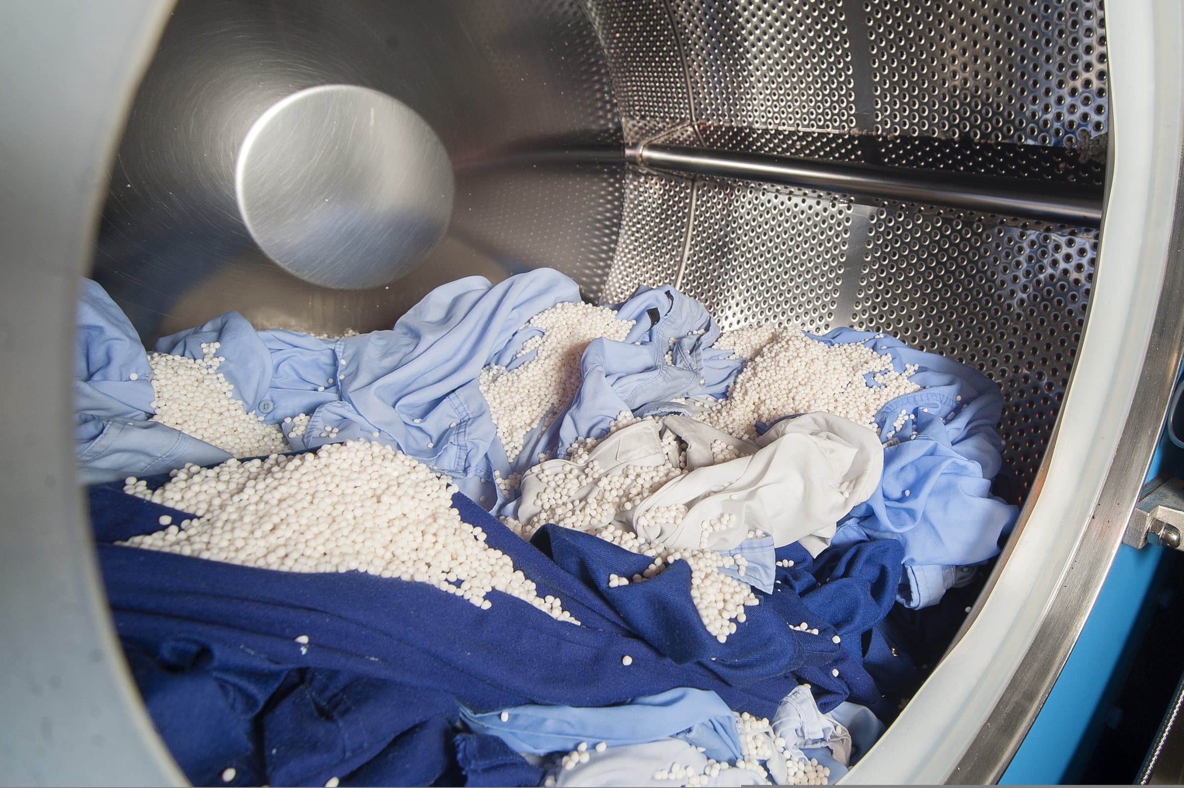 Xeros waterless washing machine