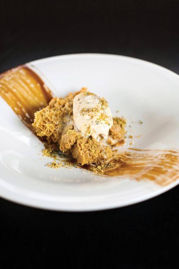 steamed pumpkin cake