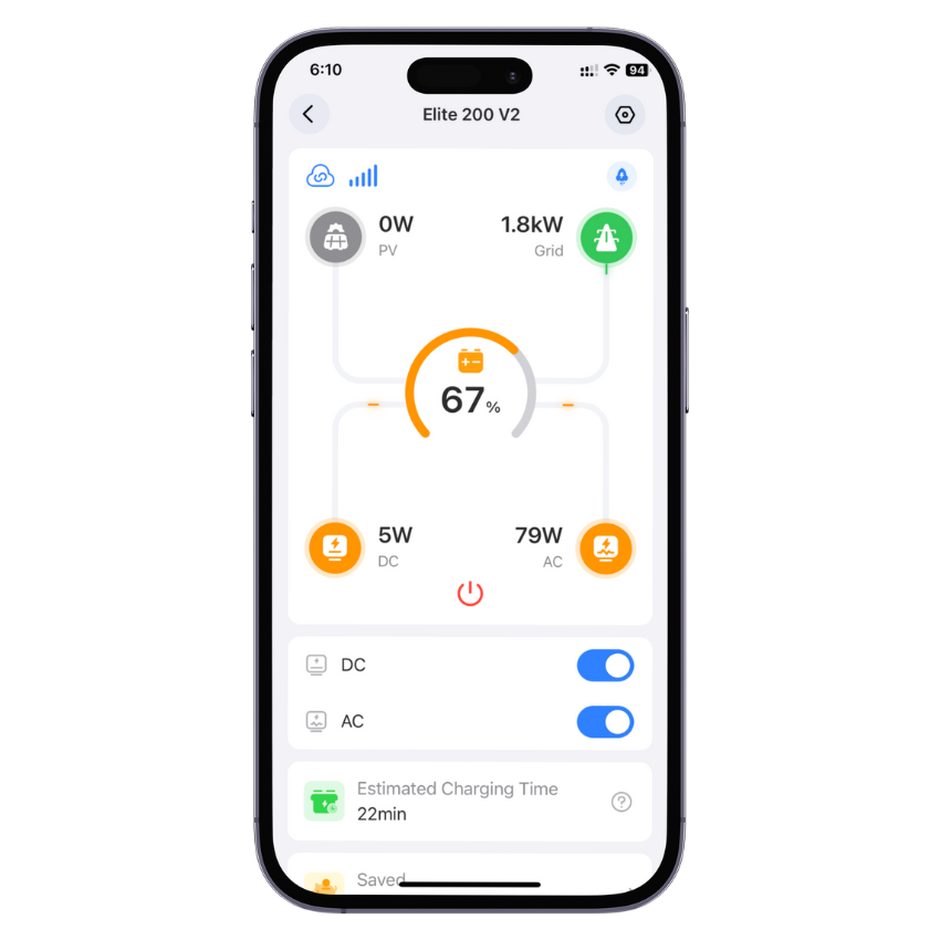 bluetti elite 200 v2 app