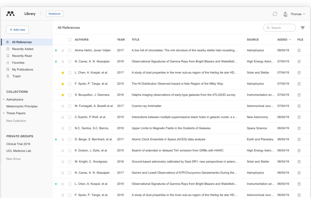 mendeley research app for ecologists