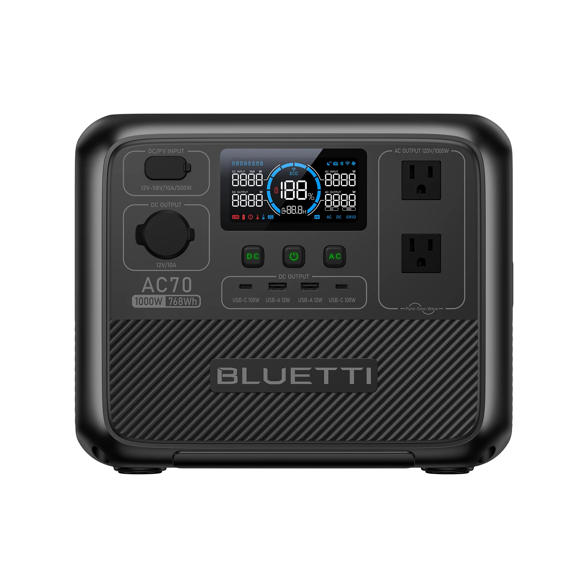 Bluetti AC70 Portable Power Station